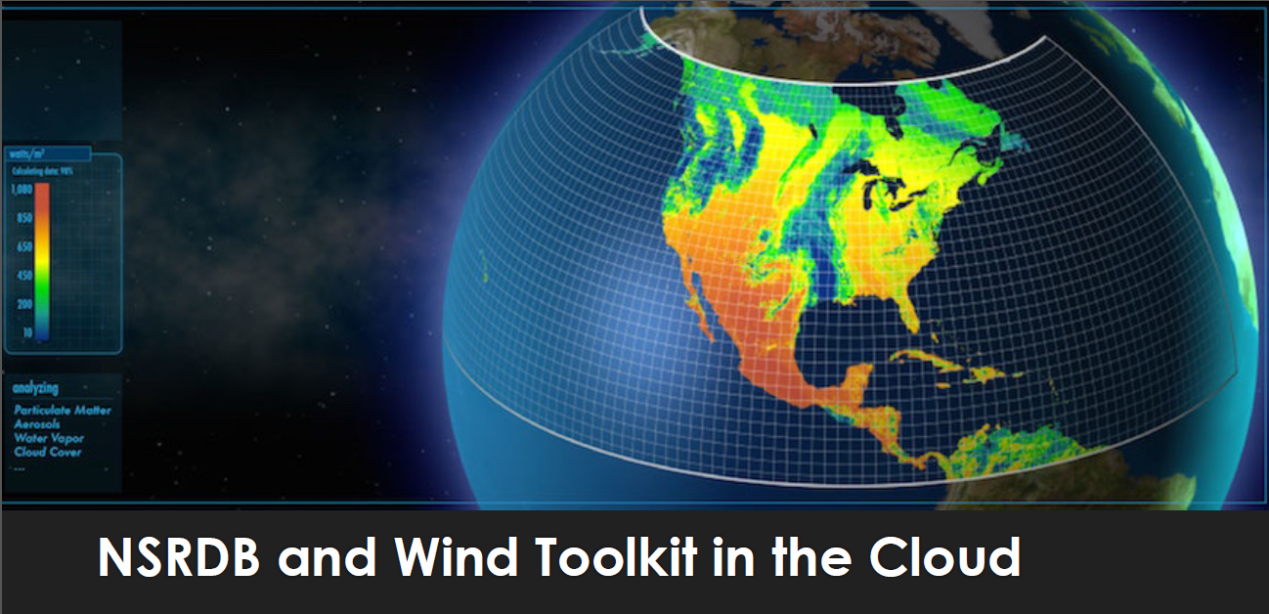 Visualization of NSRDB and Wind Toolkit in the Cloud Visualization of NSRDB and Wind Toolkit in the Cloud)